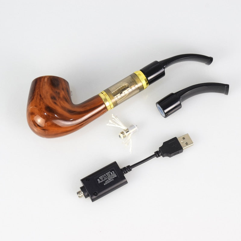 Electronic Pipe Shaped Vaporizer Classy-Noir Electronic Pipe Shaped Vaporizer Classy-Noir