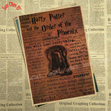 Harry James Potter  Kraft Poster Art