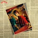 Harry Potter Academy of Magic retro  Kraft Paper Poster