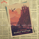 Harry James Potter Classic Kraft Paper Poster