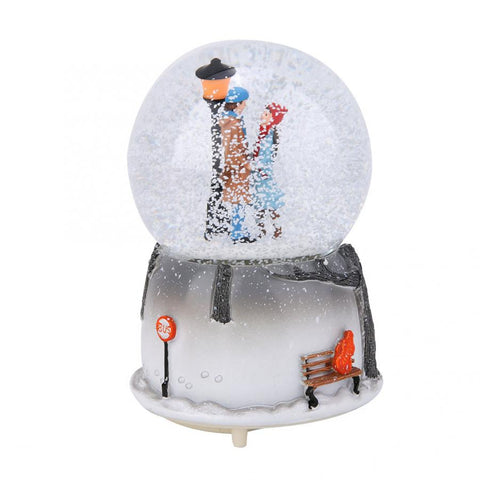 Night Light Music Box Snow Globe