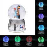 Night Light Music Box Snow Globe