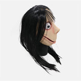 Scary Momo Full Head Mask