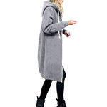 Long Coat Sweatshirt