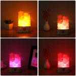 Crystal Light Lamp with Air Purifier