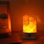 Crystal Light Lamp with Air Purifier