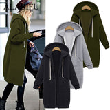 Long Coat Sweatshirt