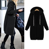 Long Coat Sweatshirt