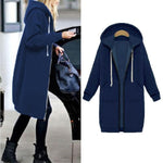 Long Coat Sweatshirt