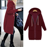 Long Coat Sweatshirt