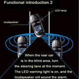 Car Blind Spot Mirror Radar Detection System