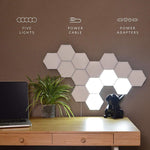 Hexagonal  touch sensitive Led